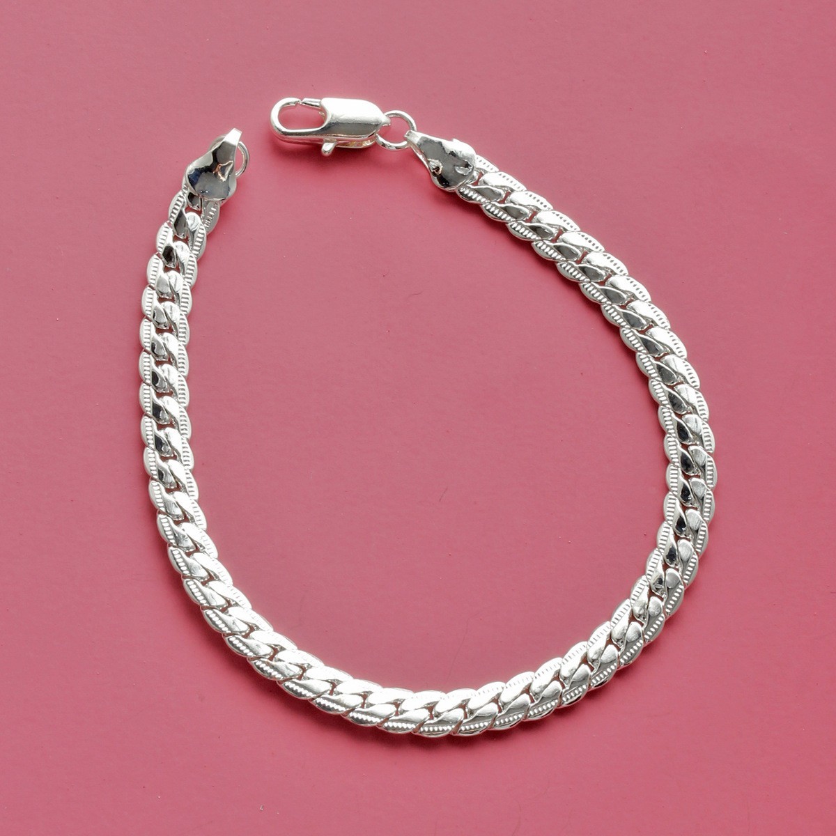 Women’s 925 Sterling Silver Multilayer Snake Chain Foot Ankle Bracelet New USA