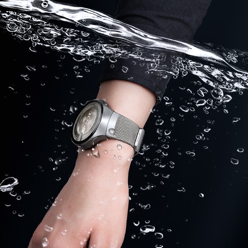 Magnetic No Gaps Milanese Bracelet Metal Band Strap For Huawei Watch 5 46mm 42mm