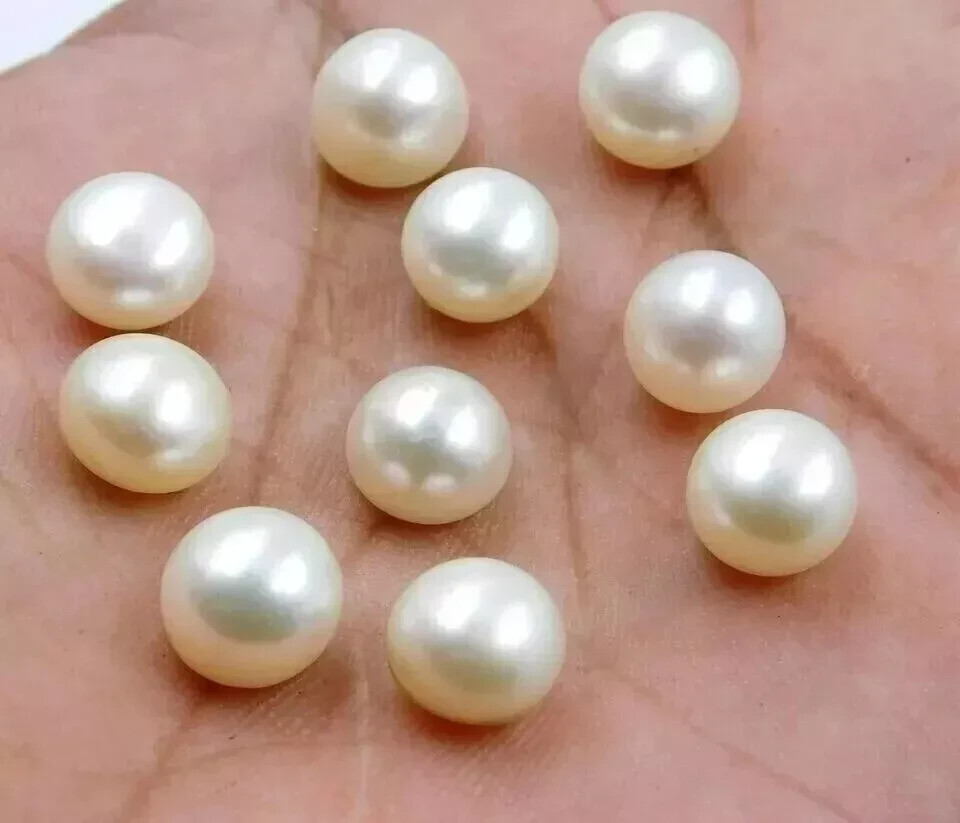 White Pearl Australian 300 Ct + Loose Gemstone Lot Natural Round Cut