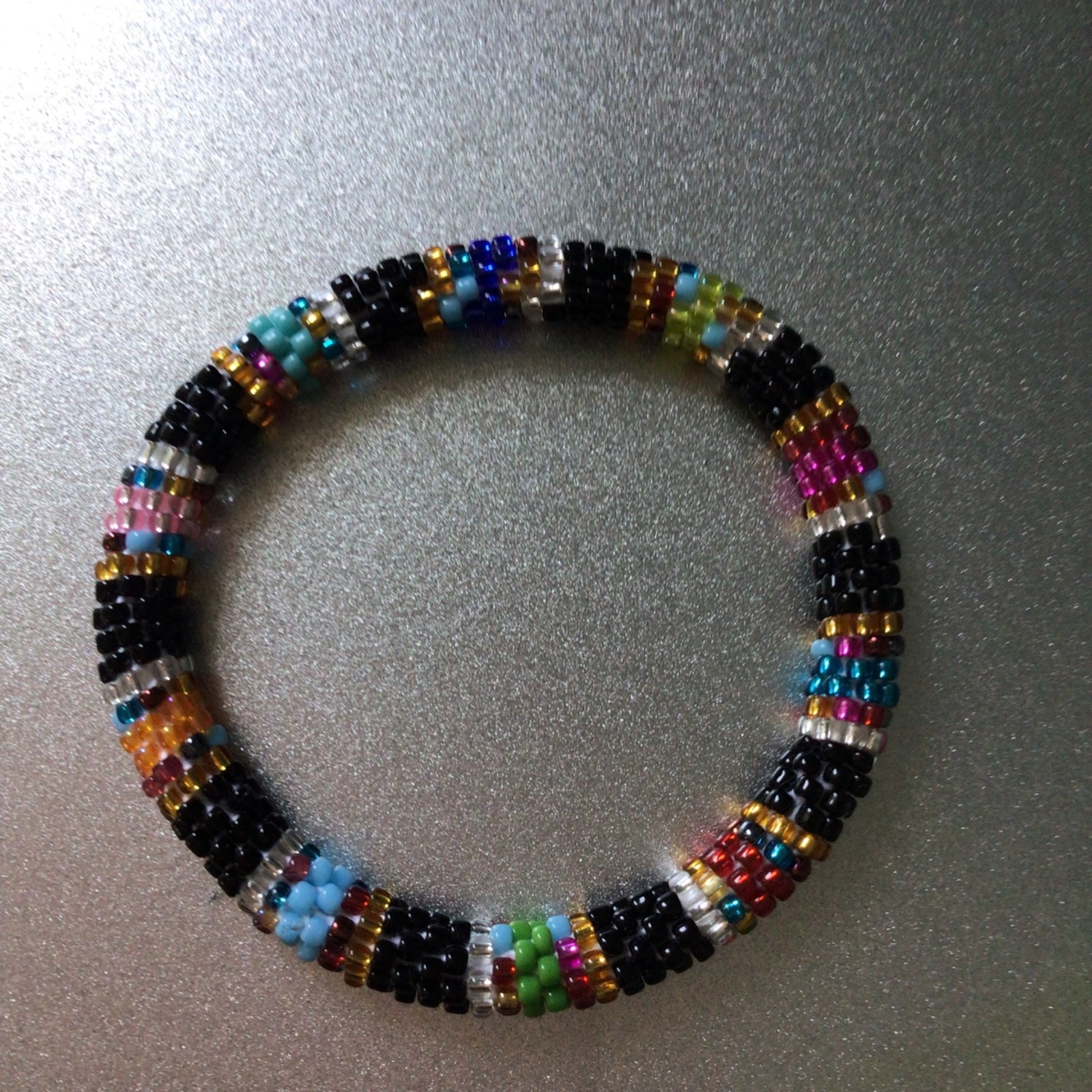 POPULAR MULTICOLOR 7″ ROLL ON SASHKA BRACELET