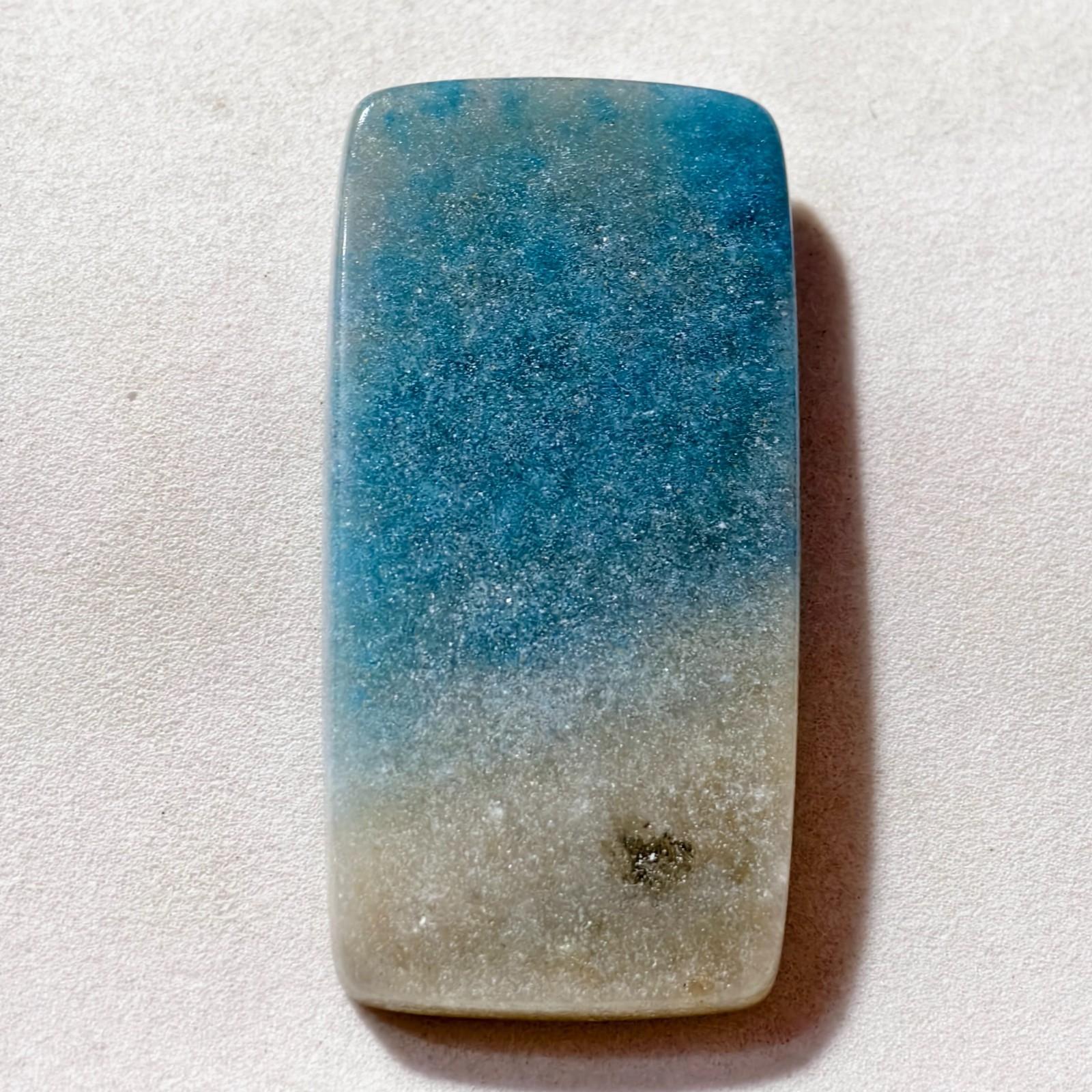 83 Cts Natural Trolleite Cabochon Gemstone For Jewelry 48X24X6 MM