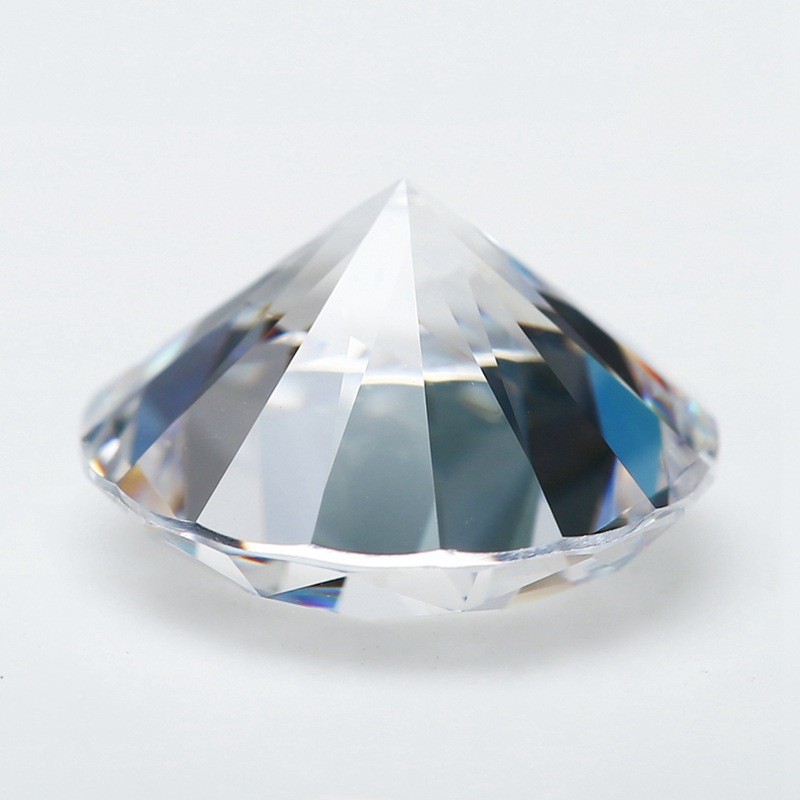 US Round Cut 1.5ct 7.5mm Sparkling Loose Moissanite Gemstone D VVS1 Pass Tester