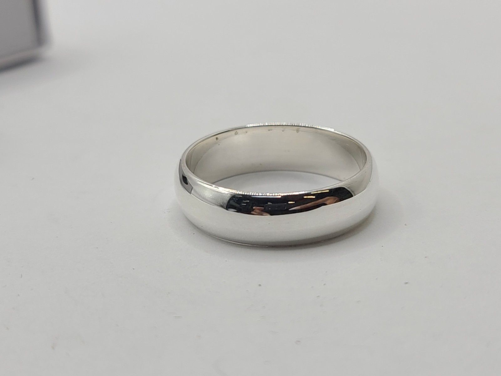 KEZEF Sterling Silver Wedding Band Ring sz 9
