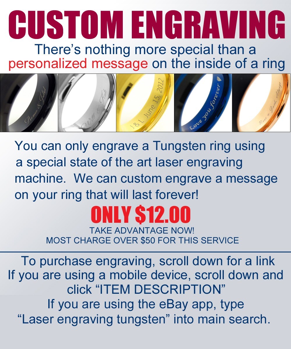 10mm Tungsten Men’s Turquoise and Double Hawaiian Koa Wood Wedding Band