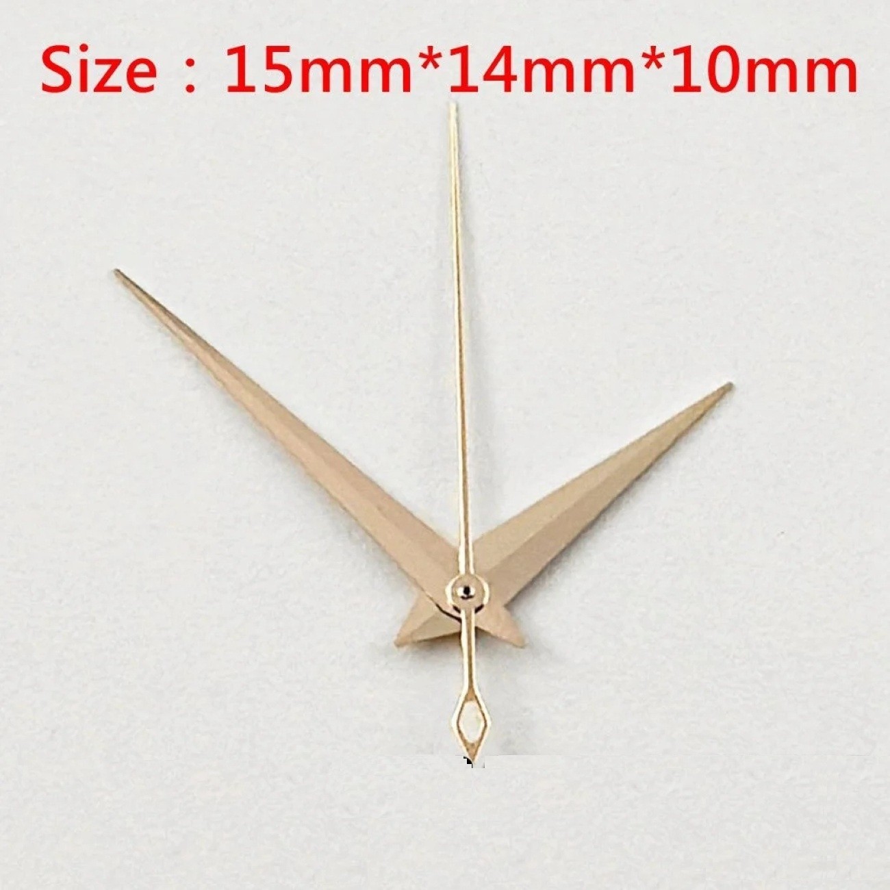 Watch Hands Set Rose Gold Black Silver Pointers for NH35 NH36 4R 7S Movement