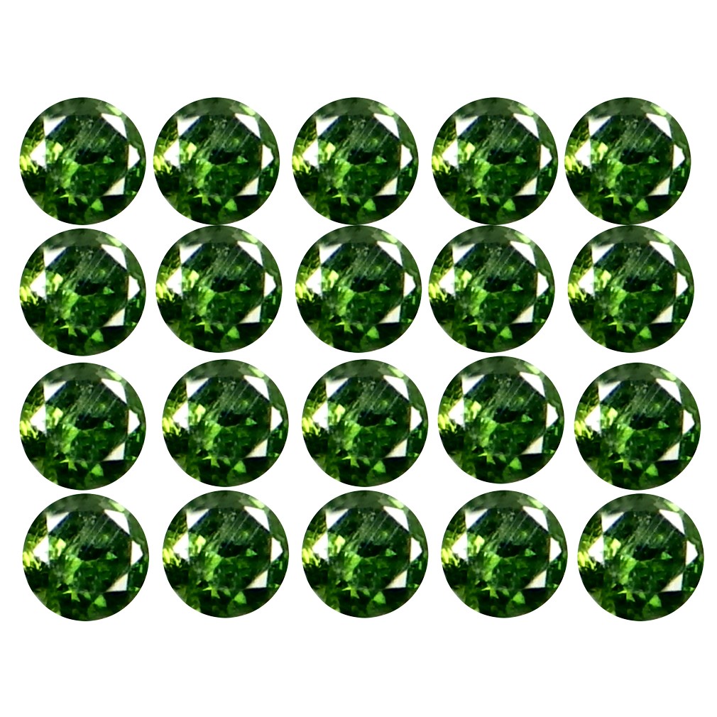 0.21 ct (20 pcs Lot) Superior CALIBRATED SIZE(1 x 1 mm) Round Natural Diamond