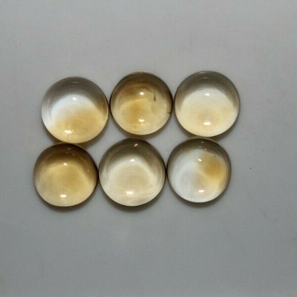 Citrine 2mm, 3mm, 4mm, 5mm, 6mm, 8mm & 10mm Round Cabochon Loose Gemstone(s)