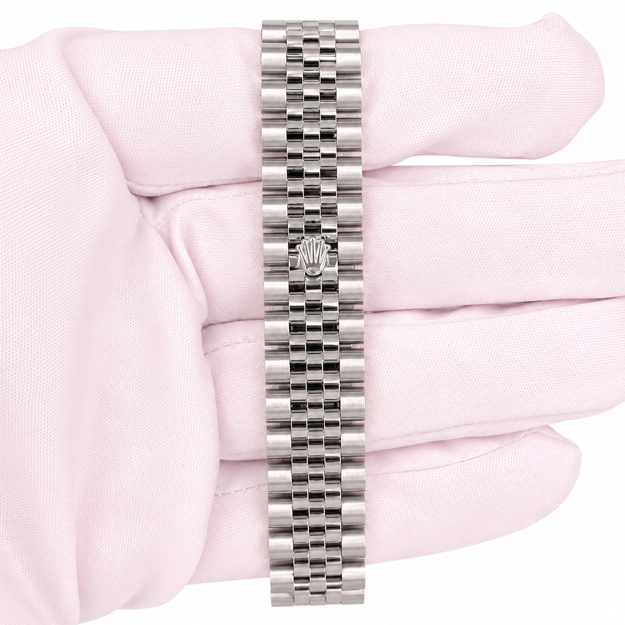 2021 Rolex Datejust 31mm Pink Index Dial, Fluted Bezel Jubilee Great Condition