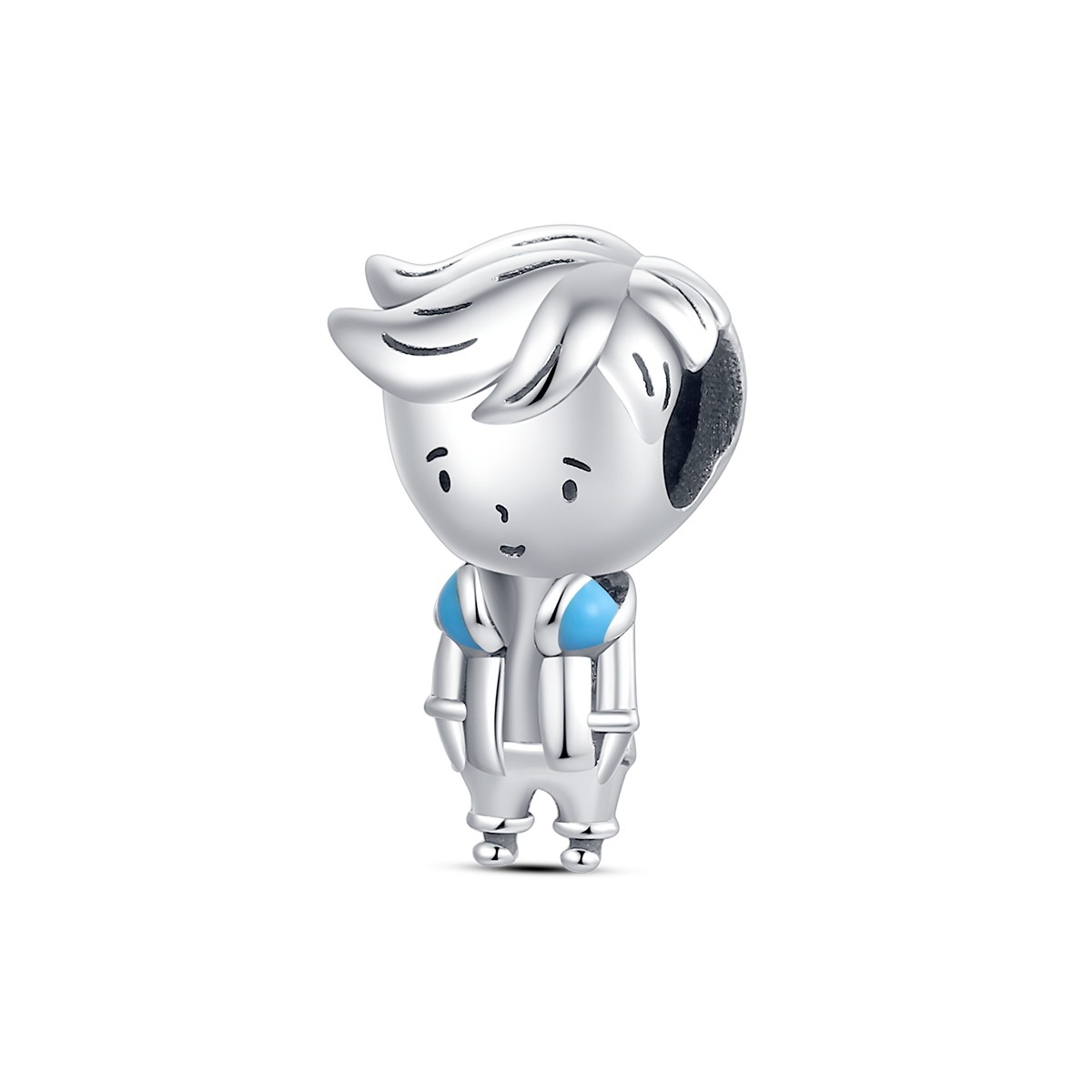 LAZA European 925 Sterling Silver DIY Charm Boy Girl Friend fit Women Bracelet