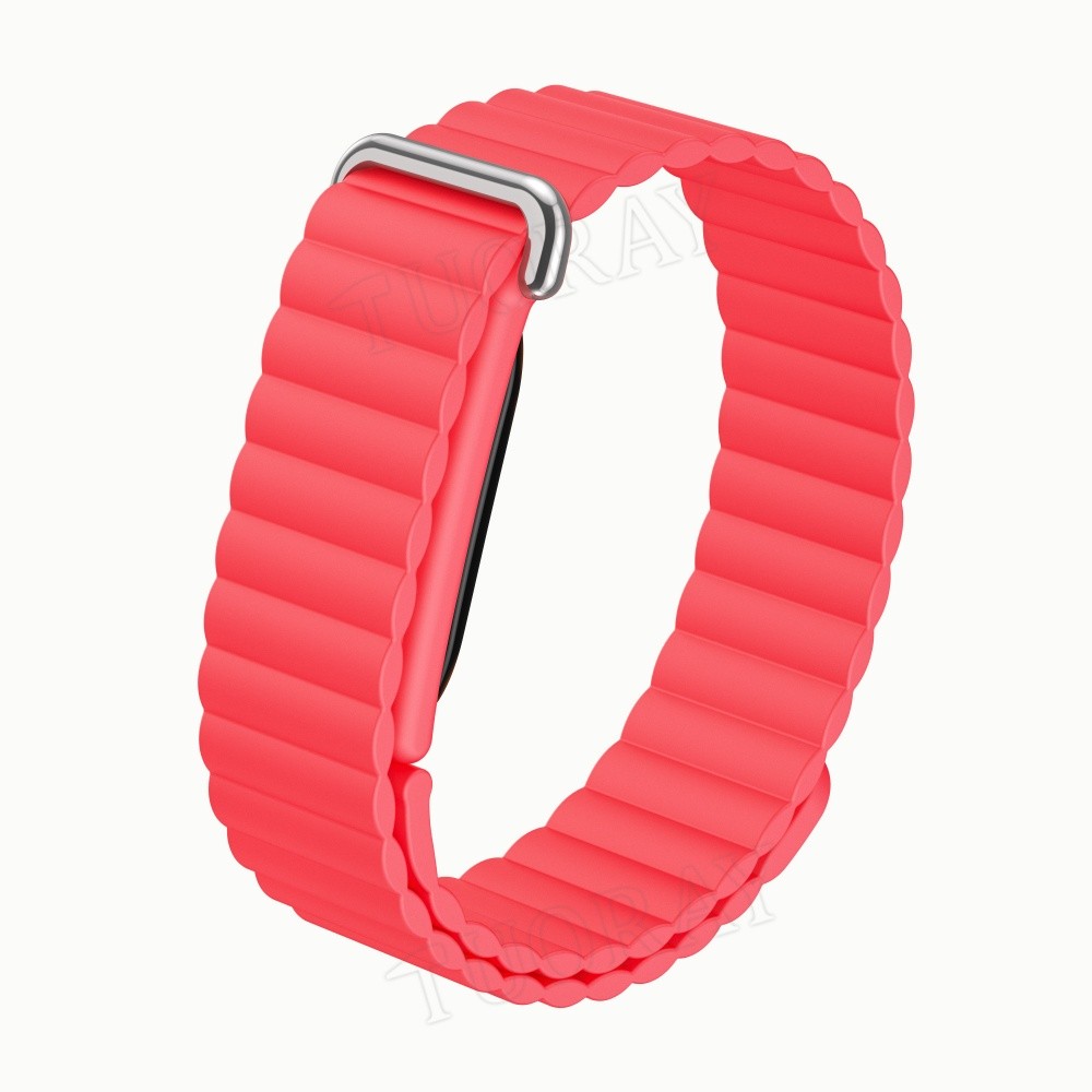 For Google Fitbit Air 2026 Magnetic Silicone Adjustable Sports Loop Band Strap