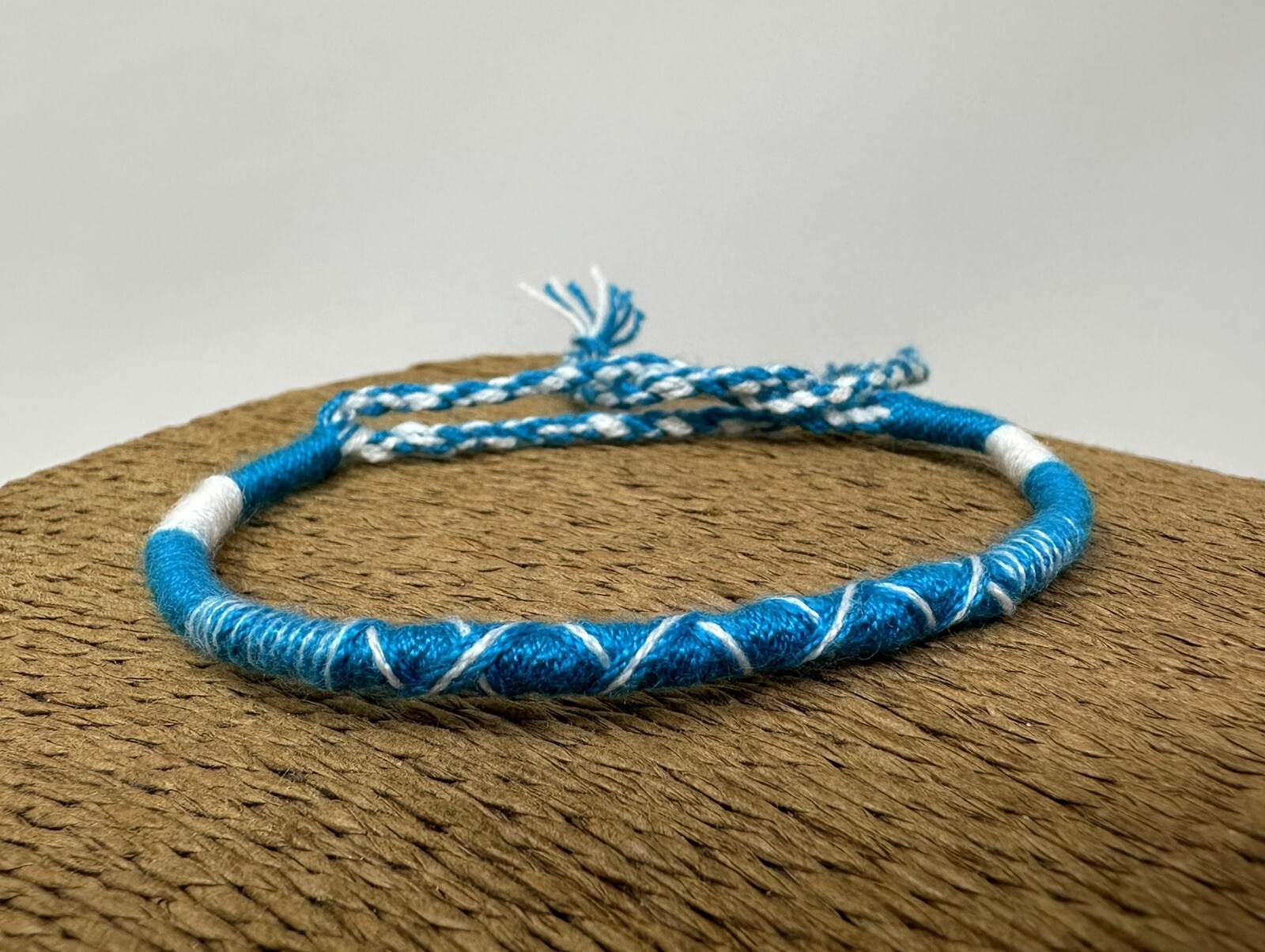 Handmade Adjustable Braided Bracelet – Black White & Multicolor Unisex Gift