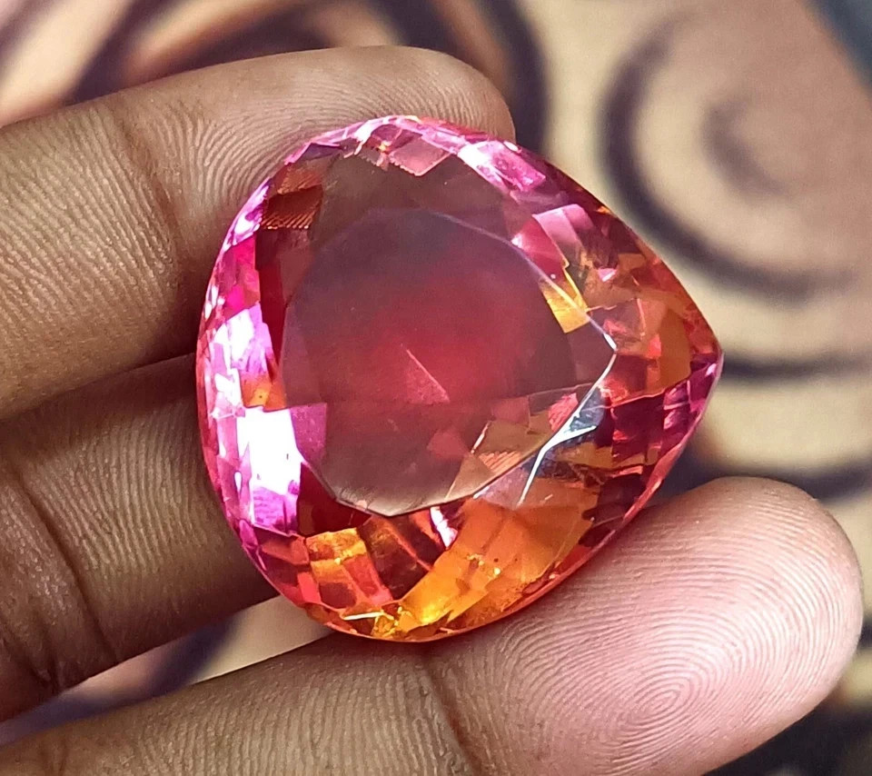 9 Carat Pear Cut Certified Zultanite Gemstone with 7 Stunning Color Changes