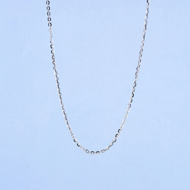 Sterling Silver Belcher Chain Necklace – 16″ 18″ 20″ 22″ 24″ 26″ 30″