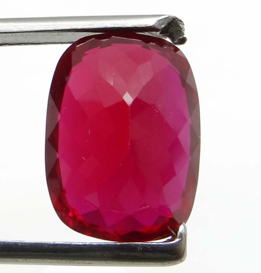 NATURAL 11.08 CTS PIGEON BLOOD RED RUBY coushion GEMSTONE CERTIFIED