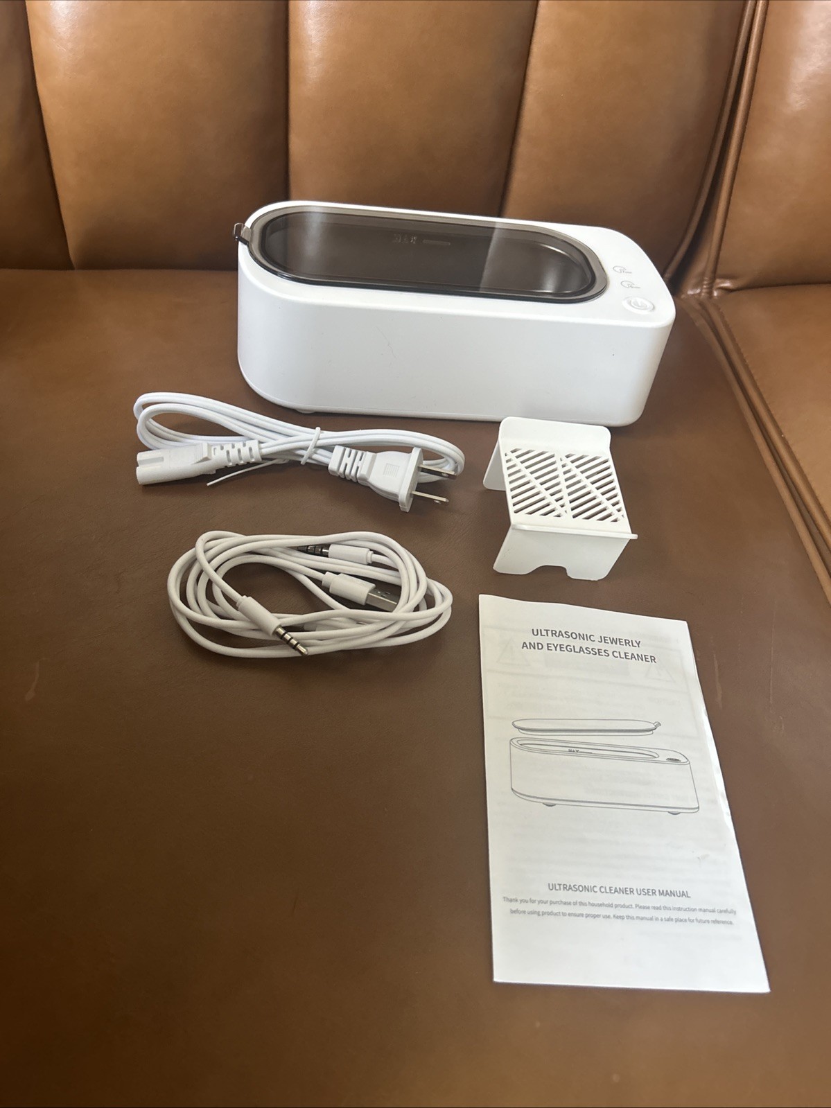 Ultrasonic Jewelry And Eyeglass Cleaner Machine