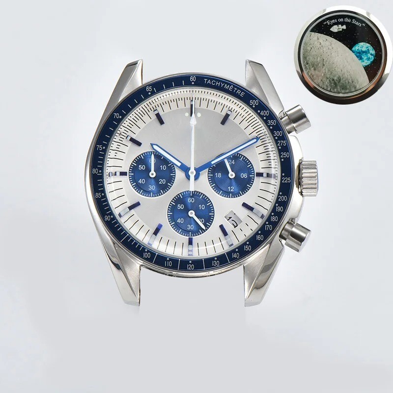39.7mm Watch Metal Case FIT VK63 Movement Case Watch Accessories Suitable