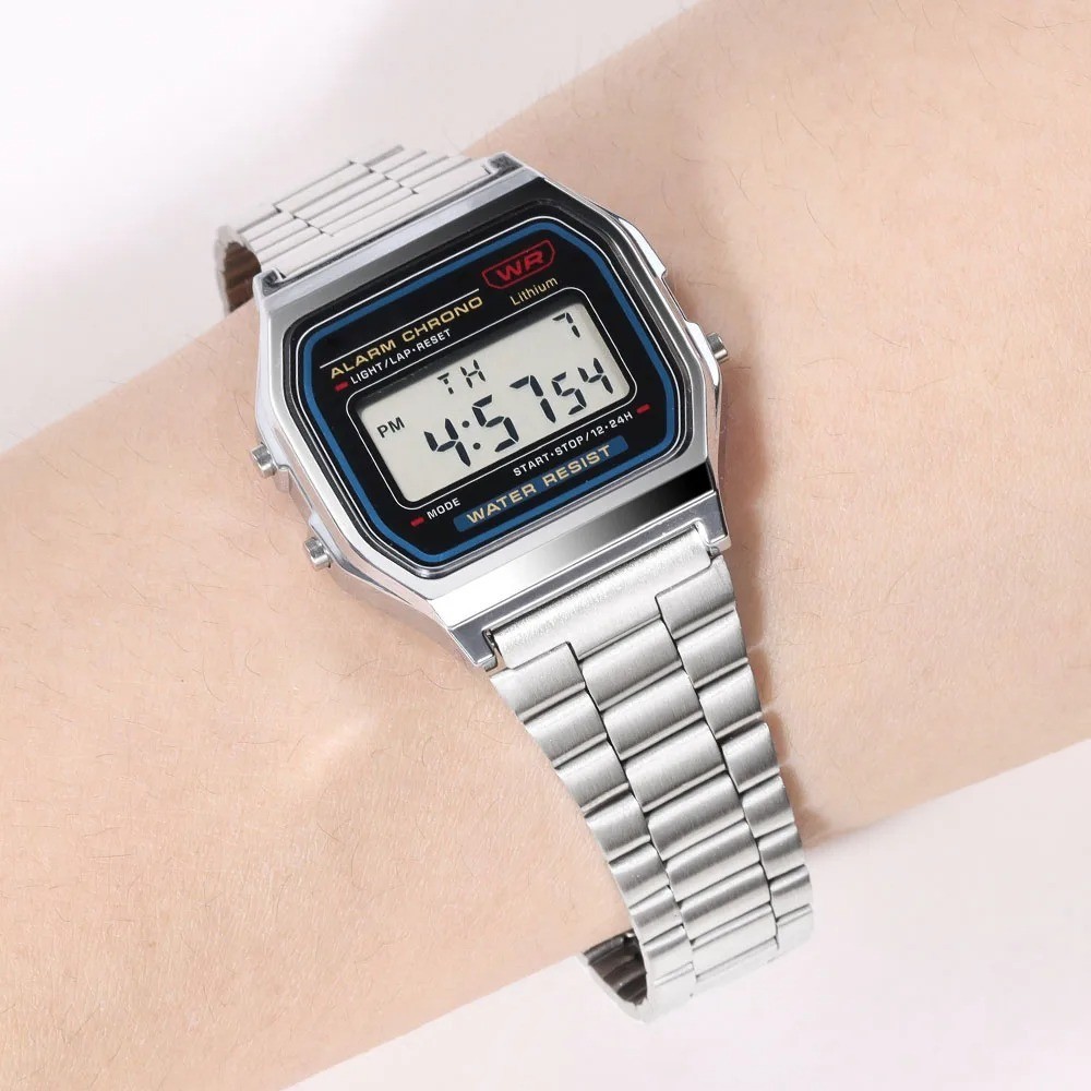 Watch Band for Casio F-91W F105 F108 A158W A168 AE1200 AE1300 Replacement Watchs