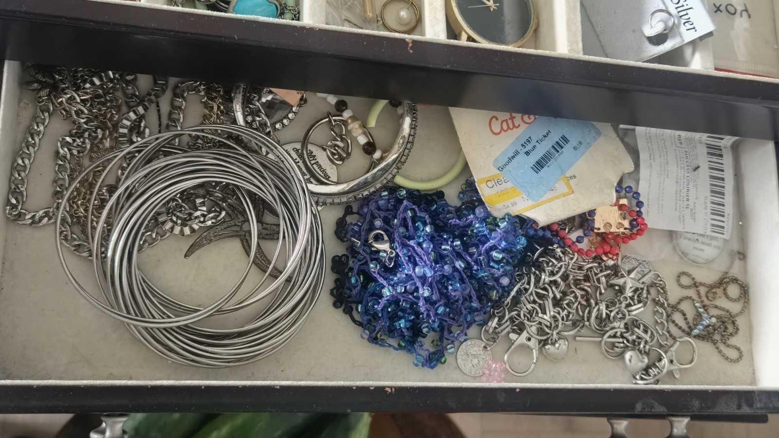 Unsearched Vintage Estate Jewelry Lot Sterling Silver Cameos Pearls Watches…
