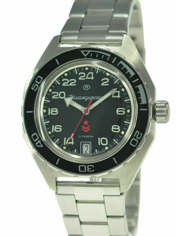 Vostok Komandirskie 650541 Watch Mechanical Automatic 24 Hours US SELLER
