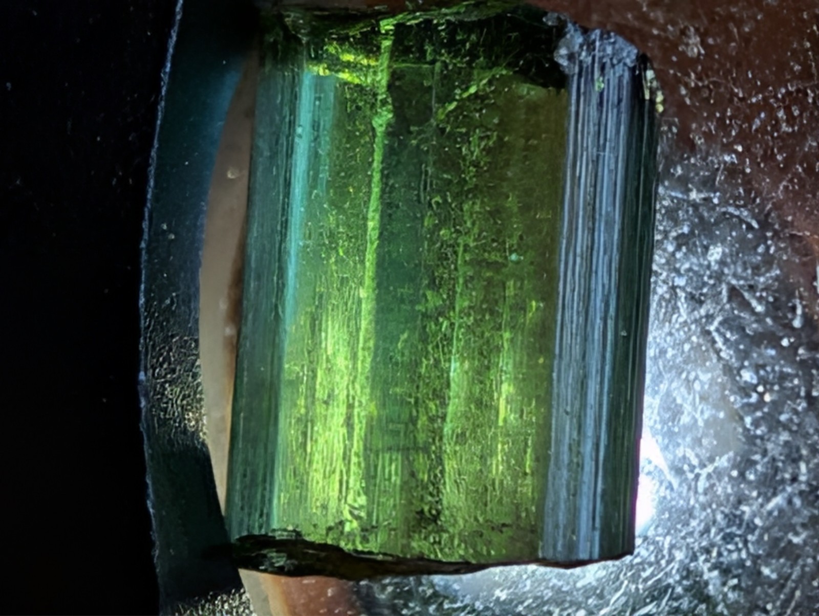 USA seller 3.07 ct IF flawless afghani tourmaline facet rough gemstone specimen