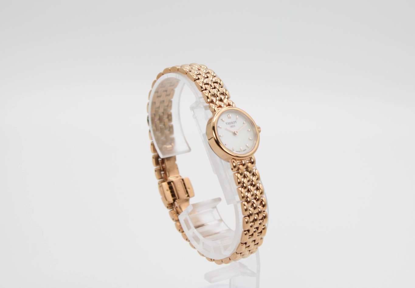 TISSOT 19.5mm Lovely Round Mother-of-pearl Dial Ladies Watch T058.009.33.111.00