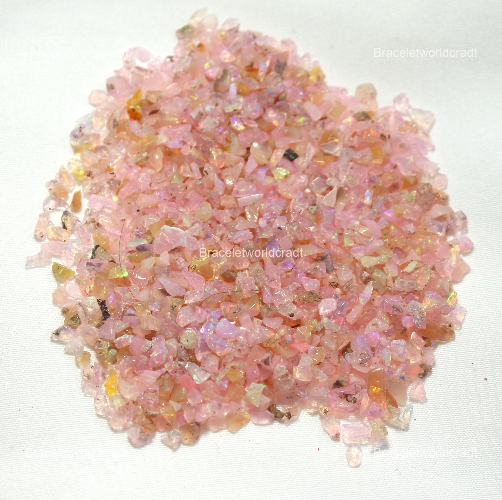 100 Pcs Natural Baby Opal Gemstone Jewelry Making Rough Wholesale Lot 1x1x1 mm