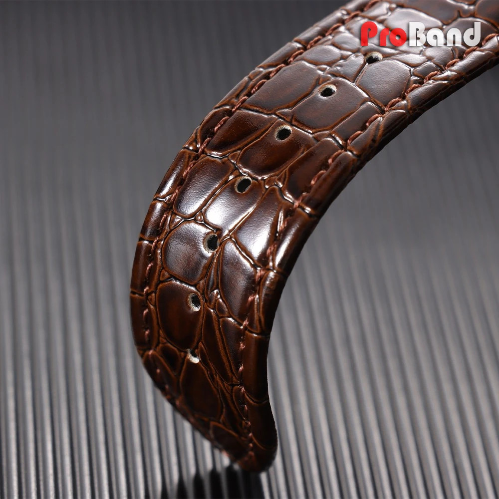 12mm 14mm 16mm 18mm 19mm 20mm 22mm Leather Watch Band Soft Strap Bracelets
