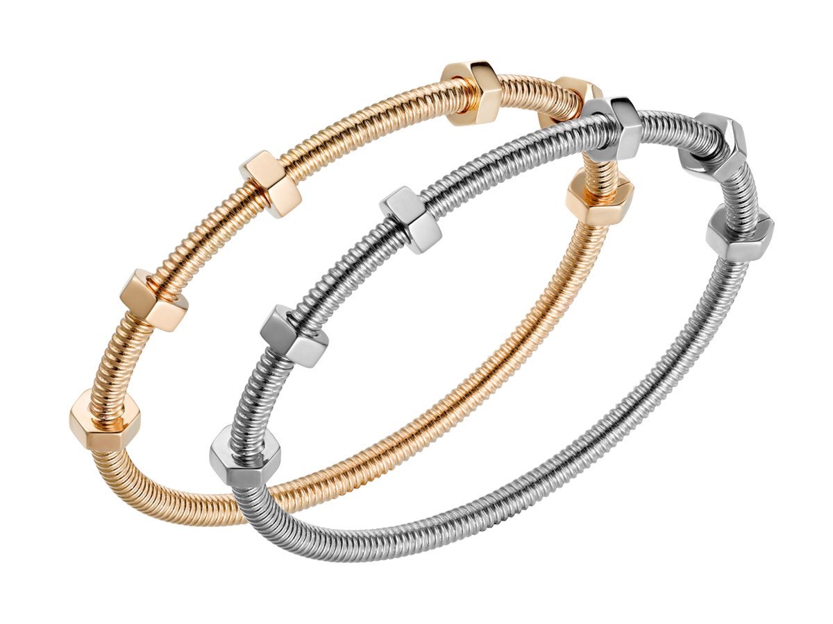 Unisex Men’s Women’s Steel Fashion Love Bolts and Screws Bracelet