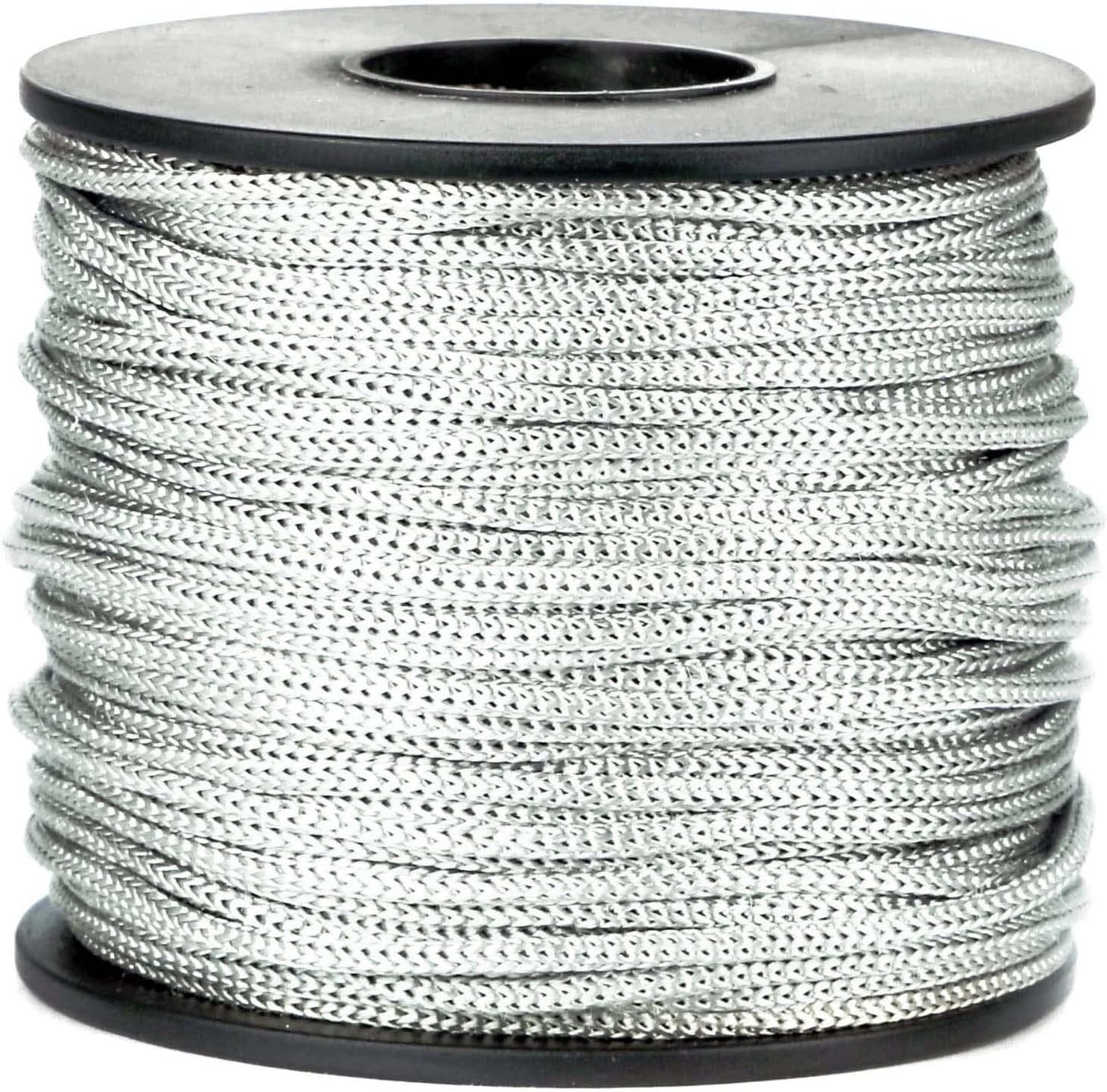 Versatile 2mm Braided Nylon Satin Cord, 50 Yards for Jewelry and Home Decor