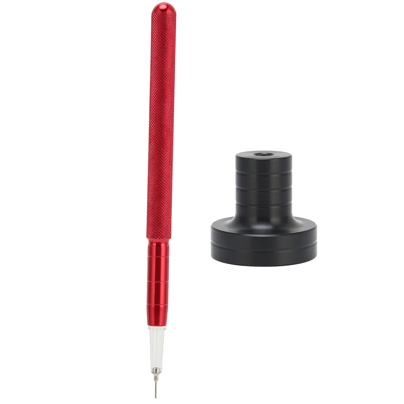 0.3*0.1mm Red Aluminum Watch Oiler Pen Lubricant Oil Pin Pen Tip with Base