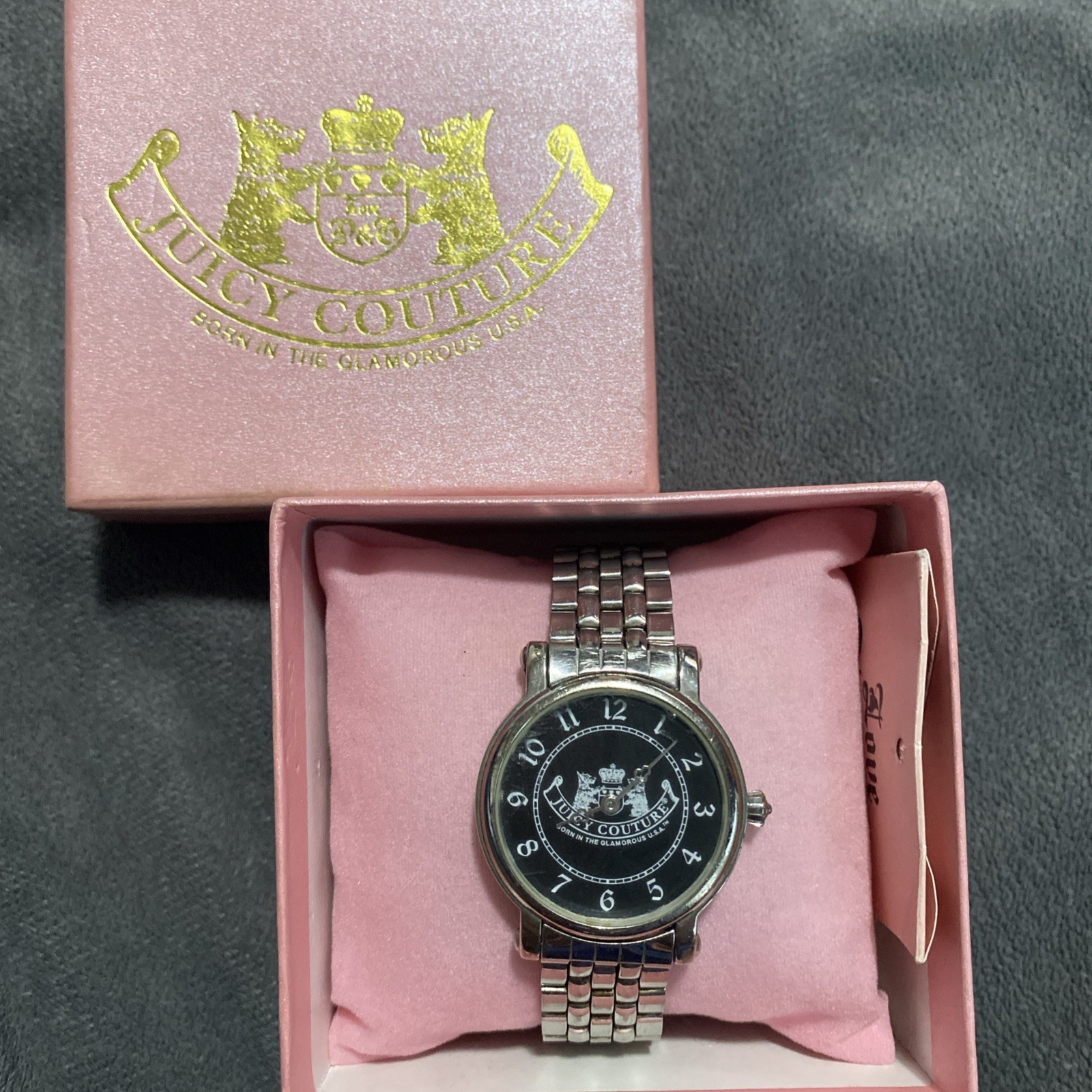 Vintage Y2K Juicy Couture Watch Works New Battery