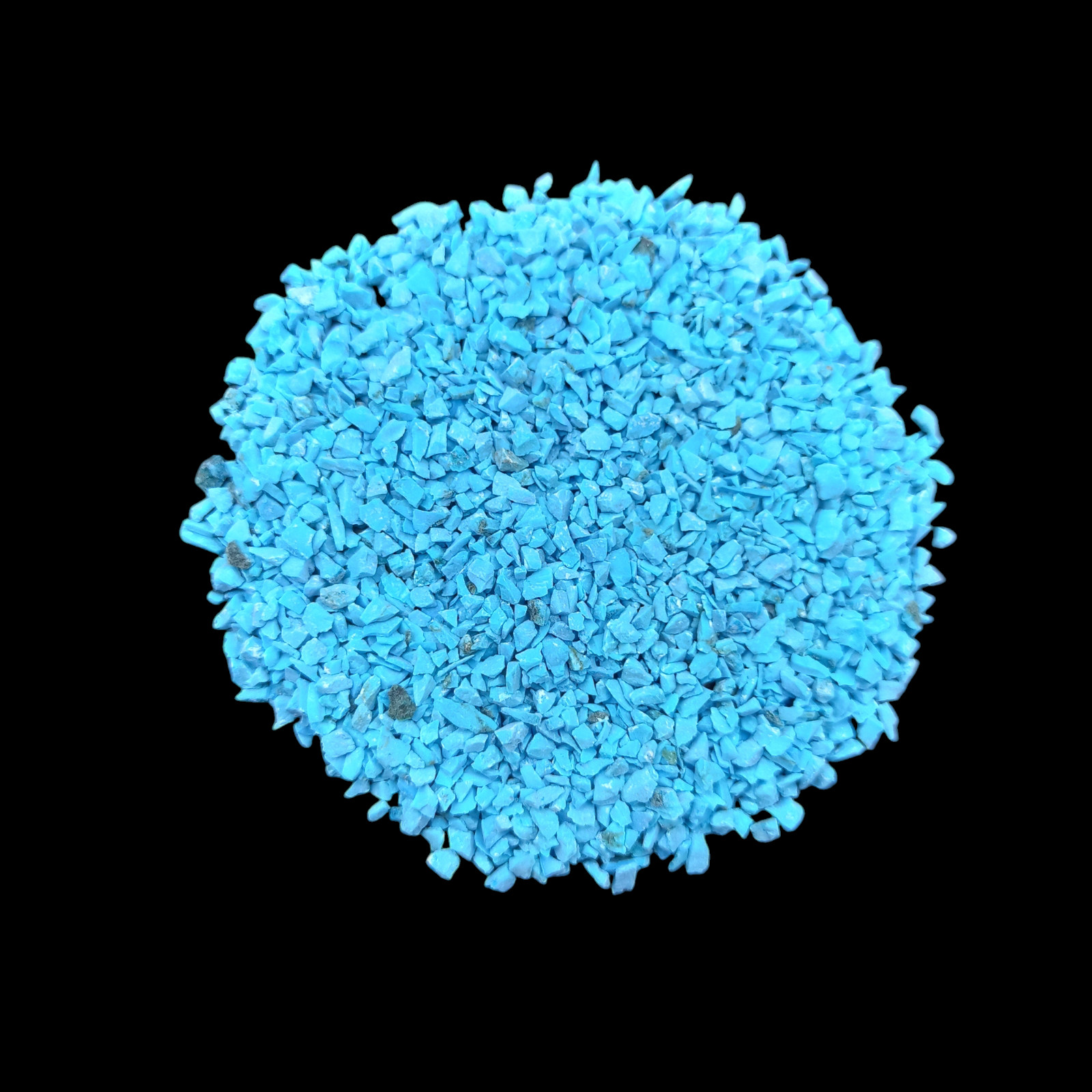 New Natural Turquoise coarse Crushed Powder For Massage Use Ring inlay