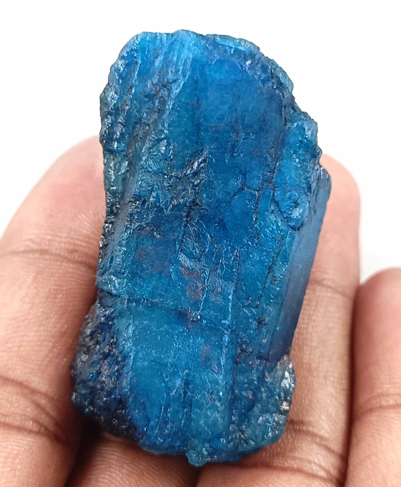 230 Ct Raw Kashmiri Sapphire Uncut Rough Natural Certified Loose Gemstone KKD