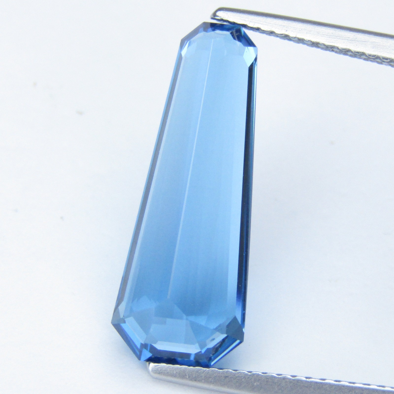 6.52Cts Glorious Natural Swiss Blue Topaz Fancy Cut Pendant Collection Gemstone