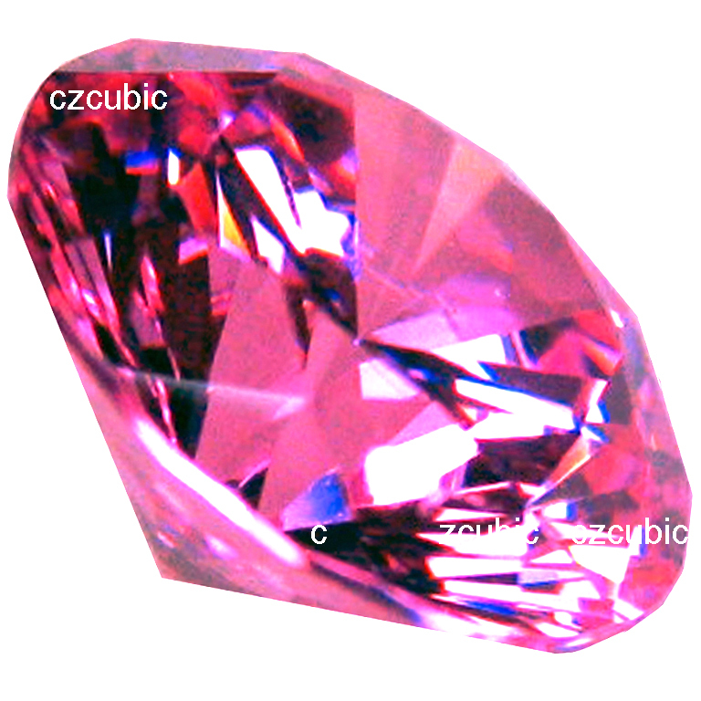 PINK CUBIC ZIRCONIA 3.00 MM to 5.00 MM ROUND WHOLESALE CZ AAAAA QUALITY U.S