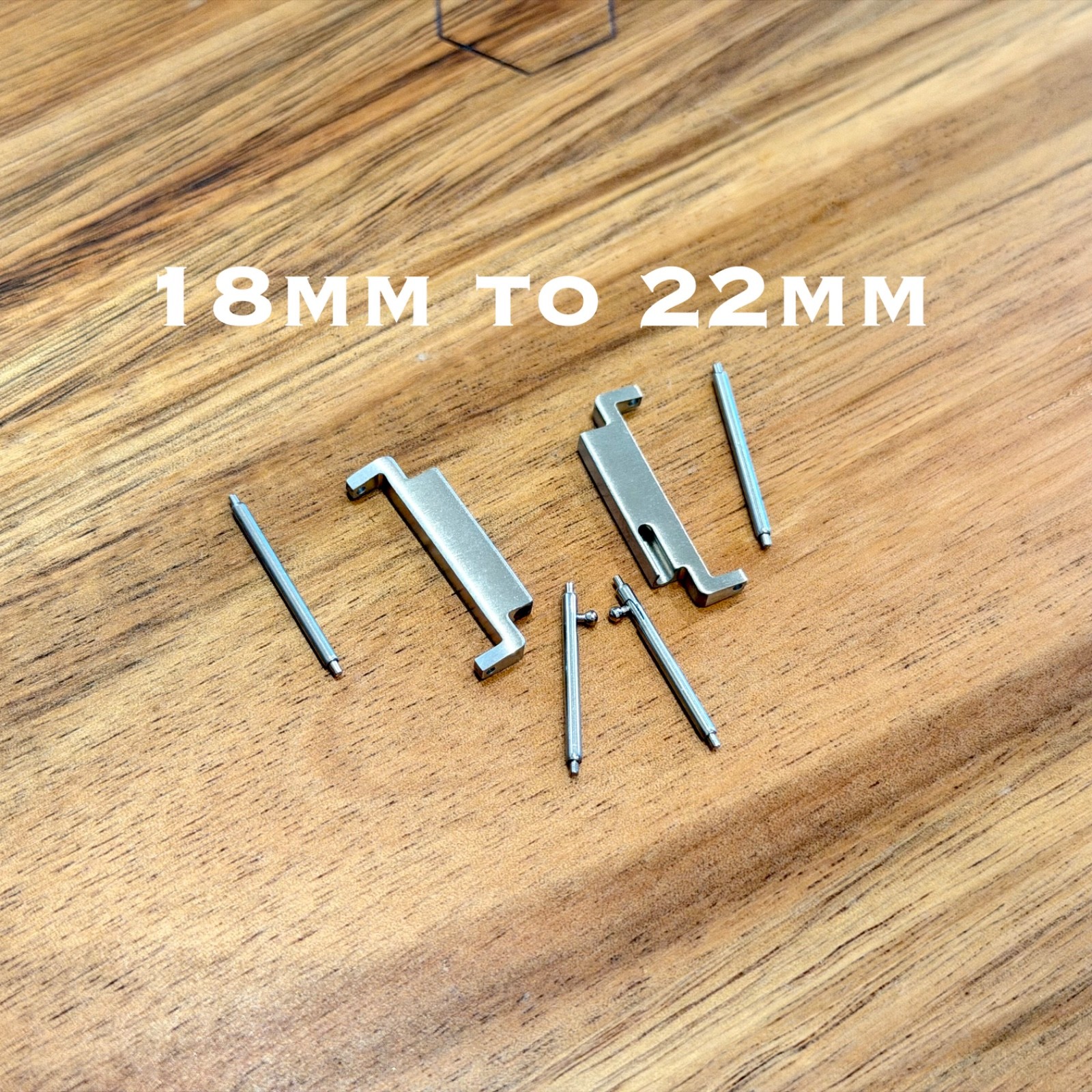 18mm to 22mm Casio AE 1200WH Watch Band Convertors Adapters 22mm Strap Connector