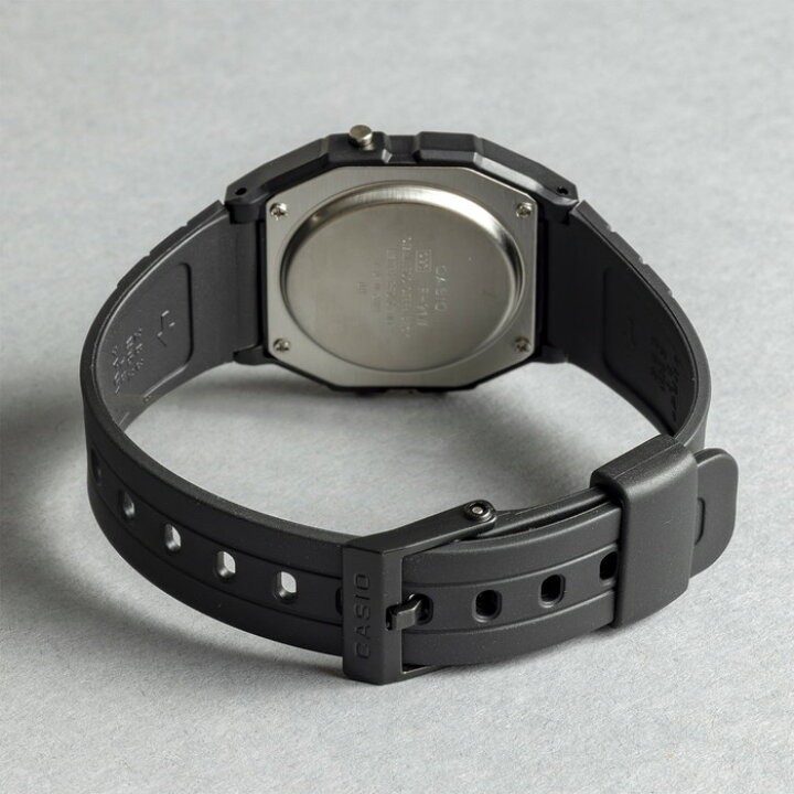 CASIO F-91W & F-91WM-1B Set of 2 – Classic Black & Metallic Silver Digital Watch