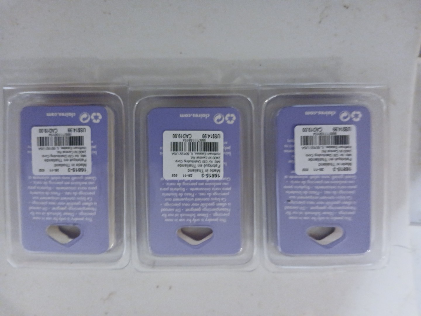 Lot Of (3) Claire’s Jewelry Nose Rings 20g/0.8mm SS. MSRP/Lot $45. New W/Tags