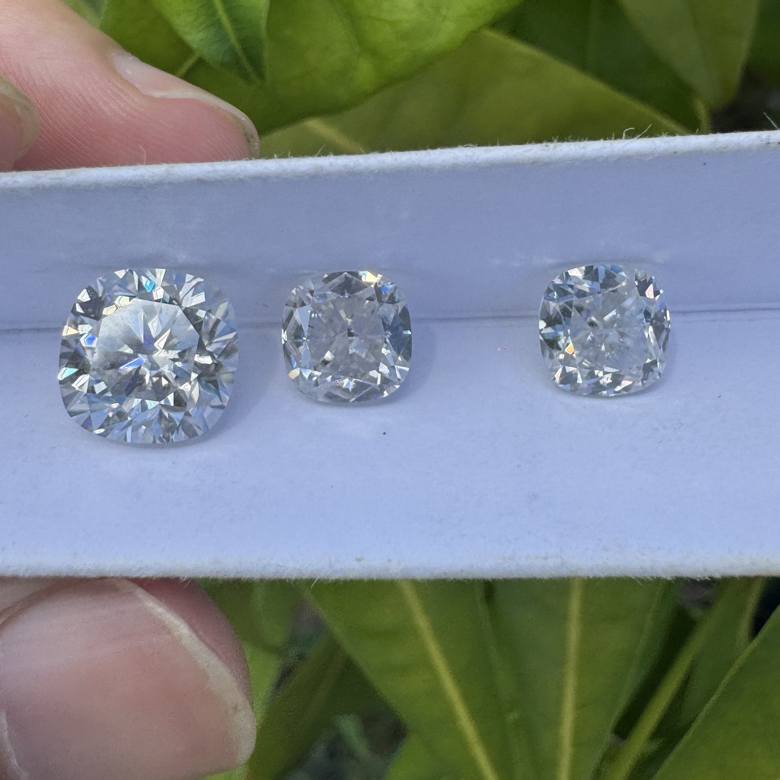 US 0.1-10ct Cushion Cut D Color Moissanite Loose VVS1 GRA Certificate Wholesale