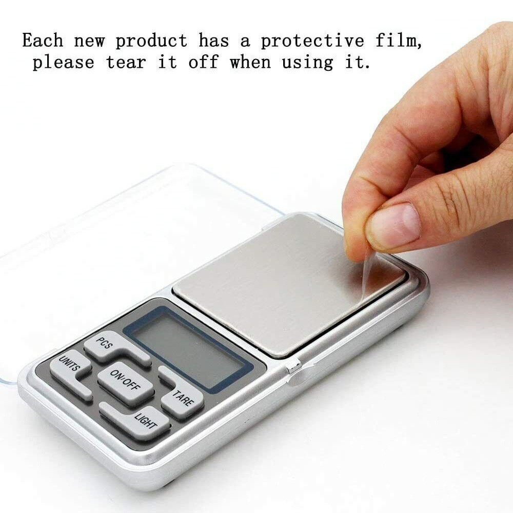 Mini Digital Scale 0.01g Precision Pocket Gram Scale for Herbs Jewelry Gold