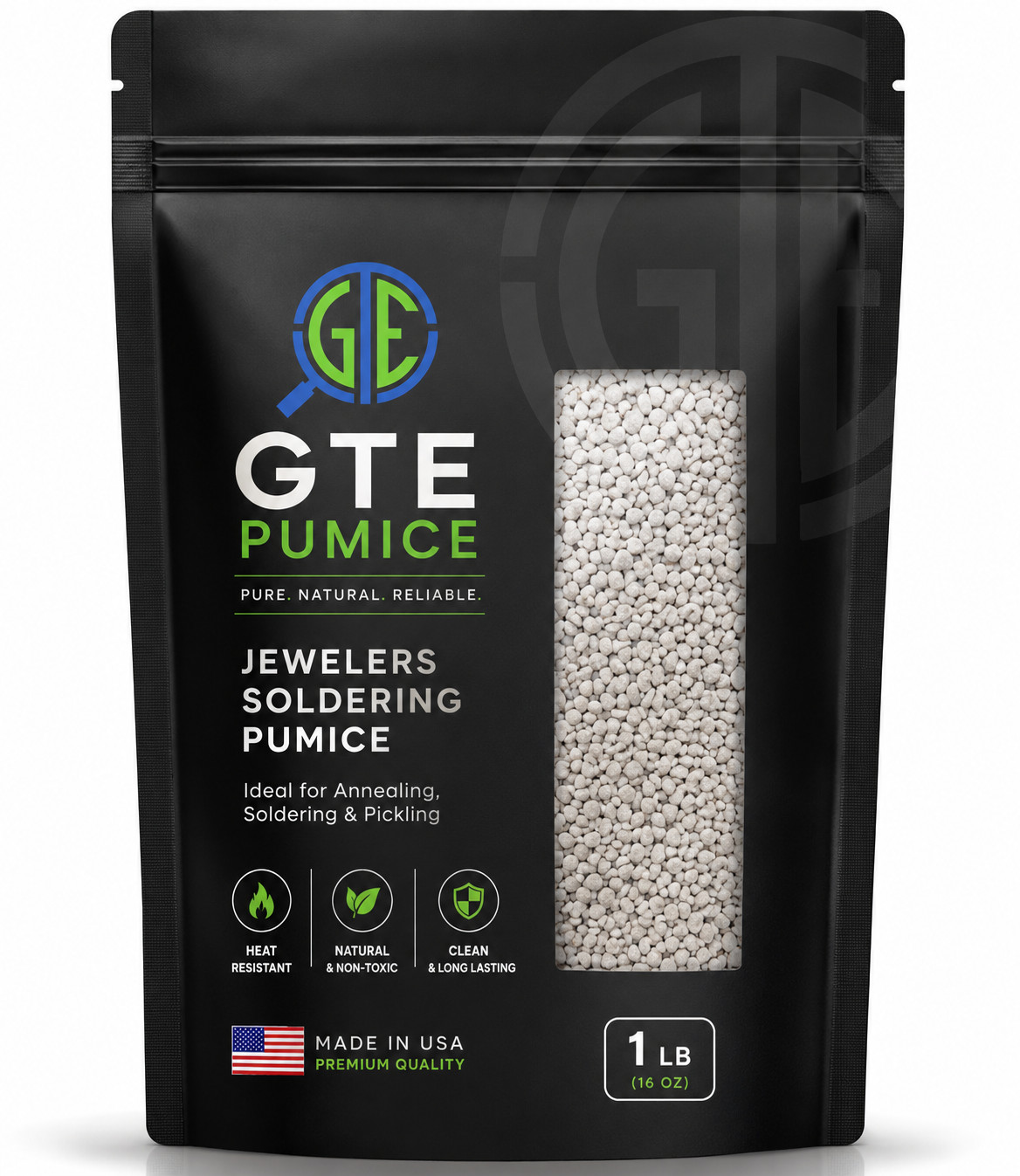 1 LB Heat-Resistant Lump Pumice for Torch Brazing Annealing Jewelry soldering