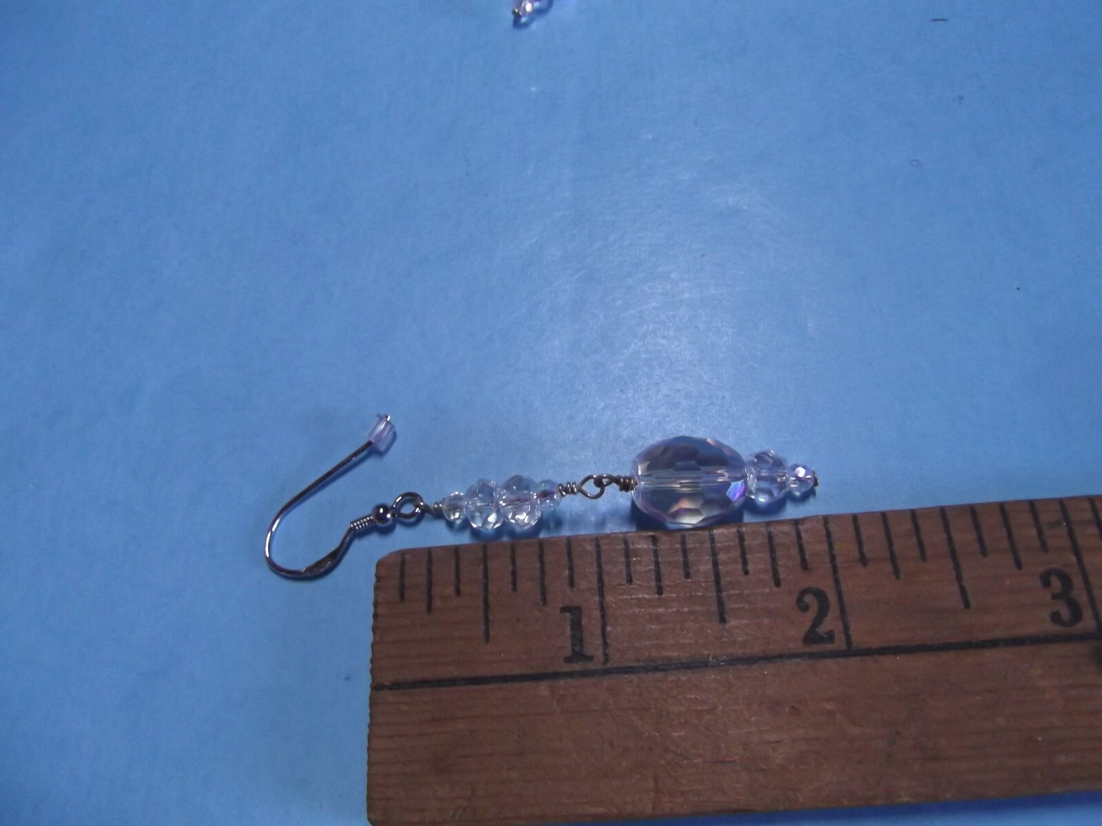 Jewelry Jill MacKay Sterling Plated 9″in Necklace/Glass Beaded Bracelet/Earring