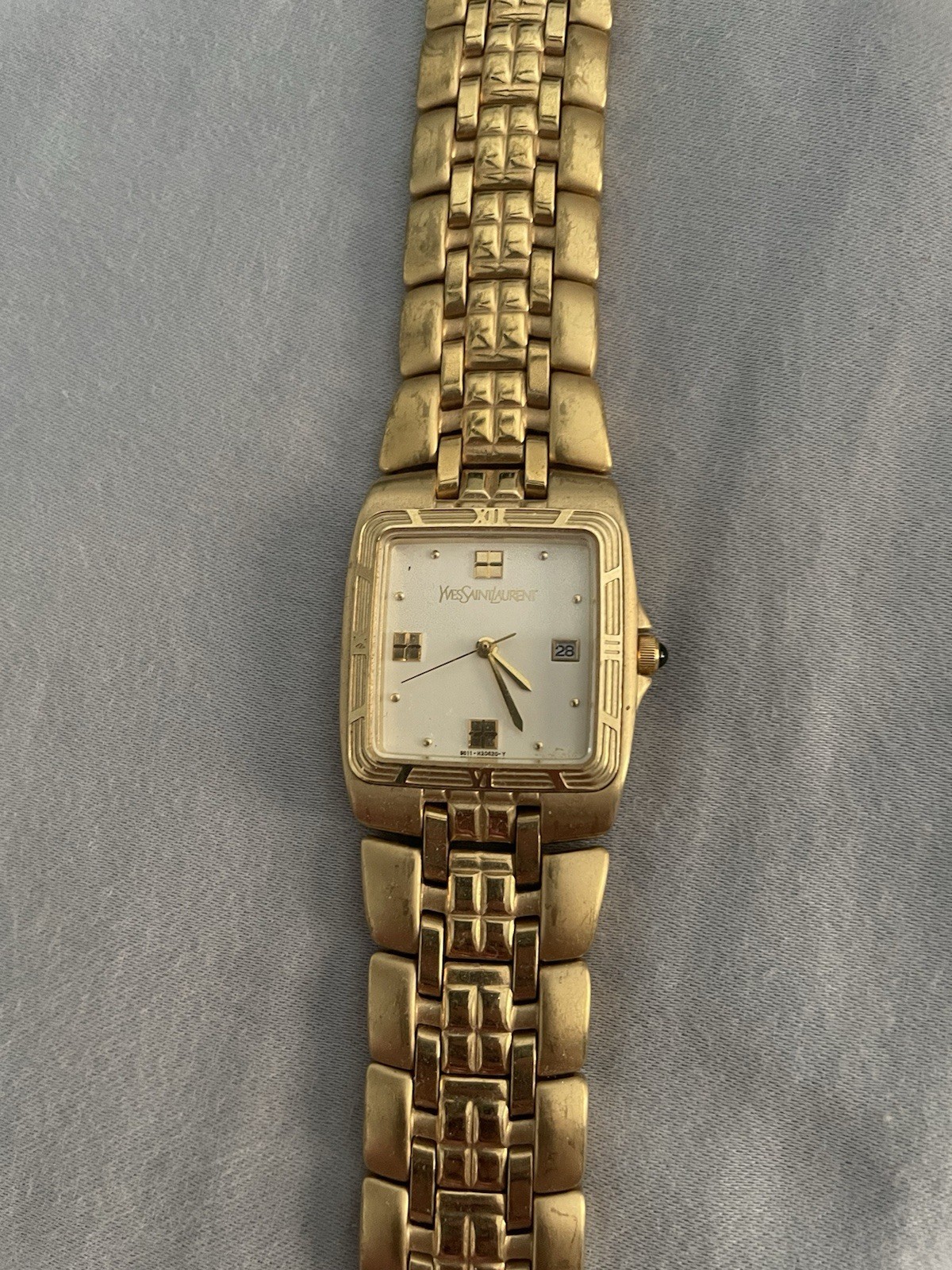 Vintage Yves Saint Laurent Watch Manufactured by Citizen, Needs Battery