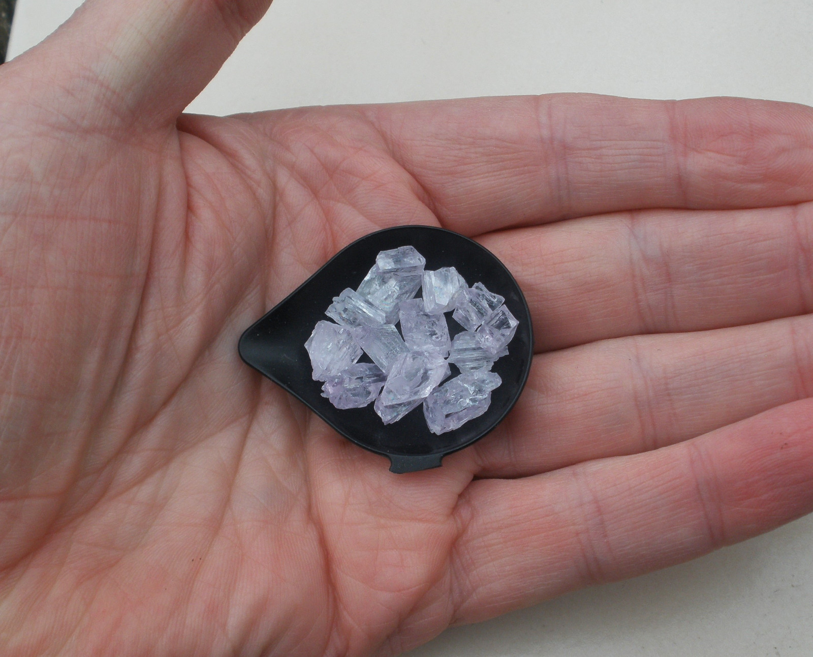 Kunzite Crystal Rough Gem Mix Parcel Over 25 Carats