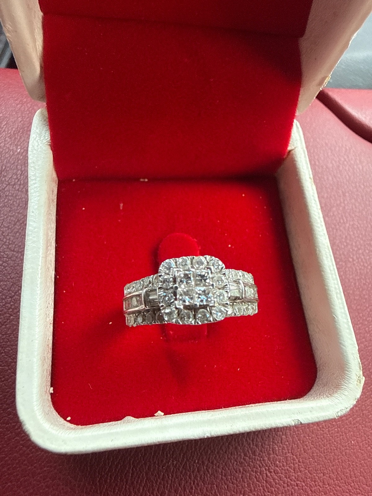 pre owned diamond engagement ring size 7