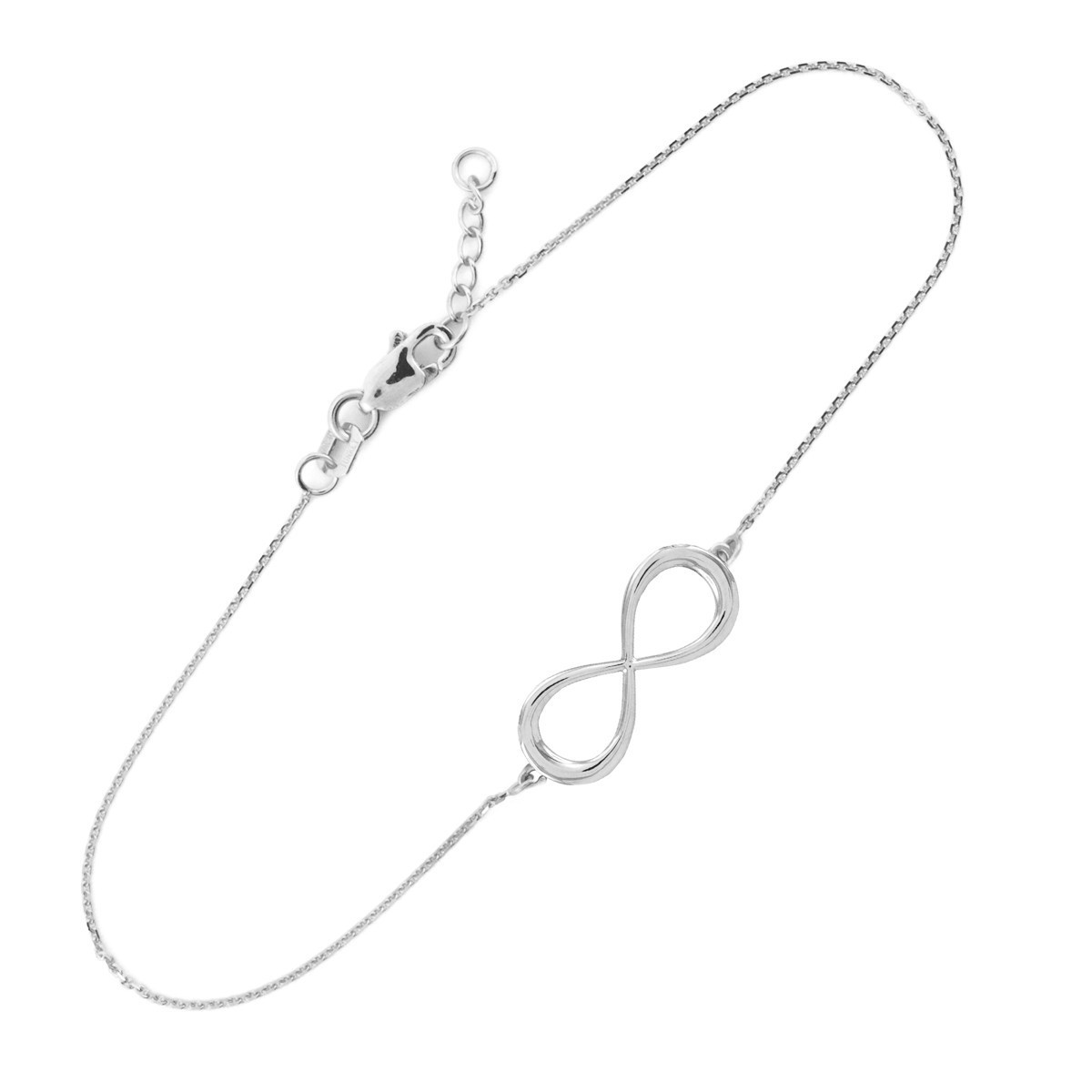 14K Yellow Gold Classic Infinity Bracelet (Available in Yellow/Rose/White Gold)
