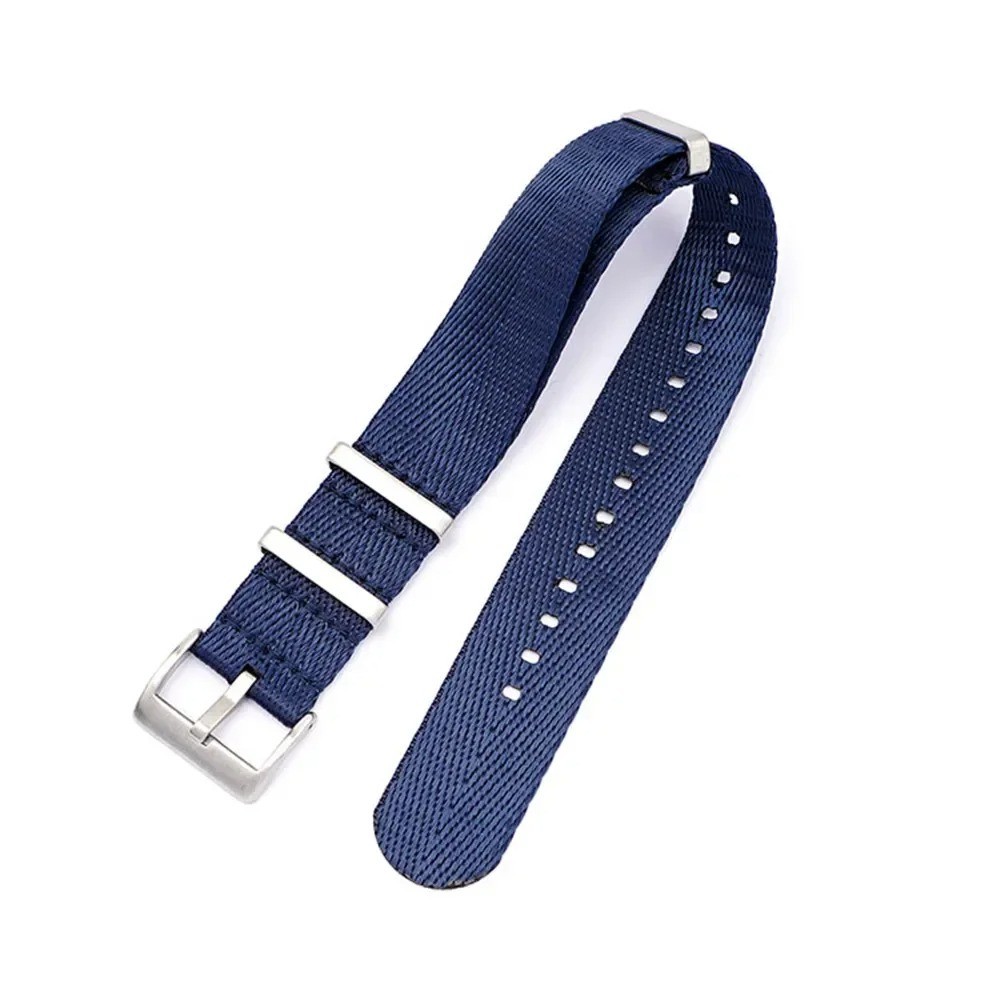 18mm 20mm 22mm 24mm Canvas Military Nylon Watch Strap Band