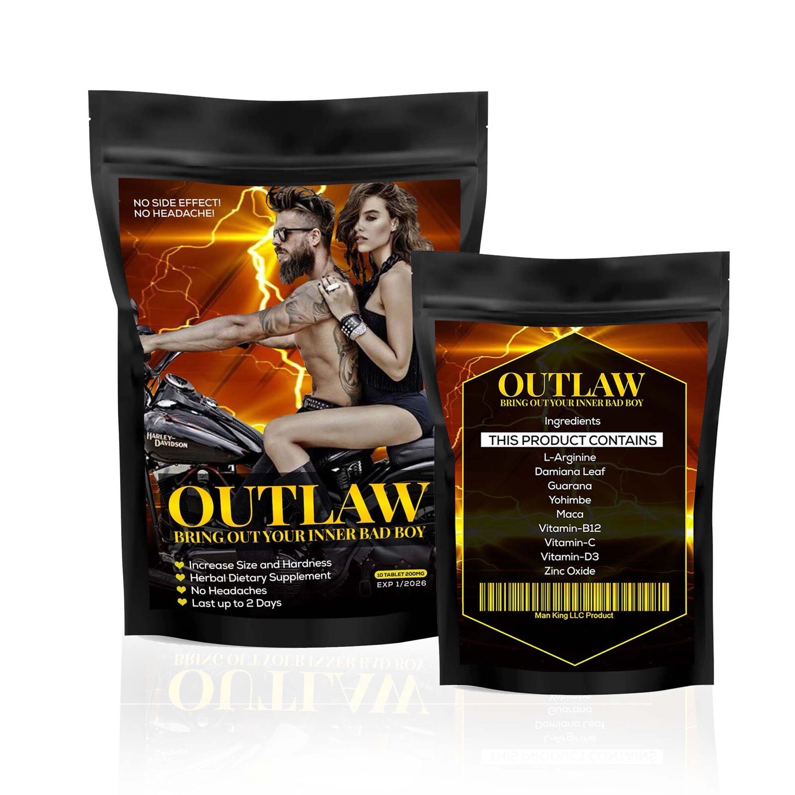 FCUK HER GOOD!!! 50 OUTLAW SEX PILLS FOR AN EXTREME SEX BOOST!