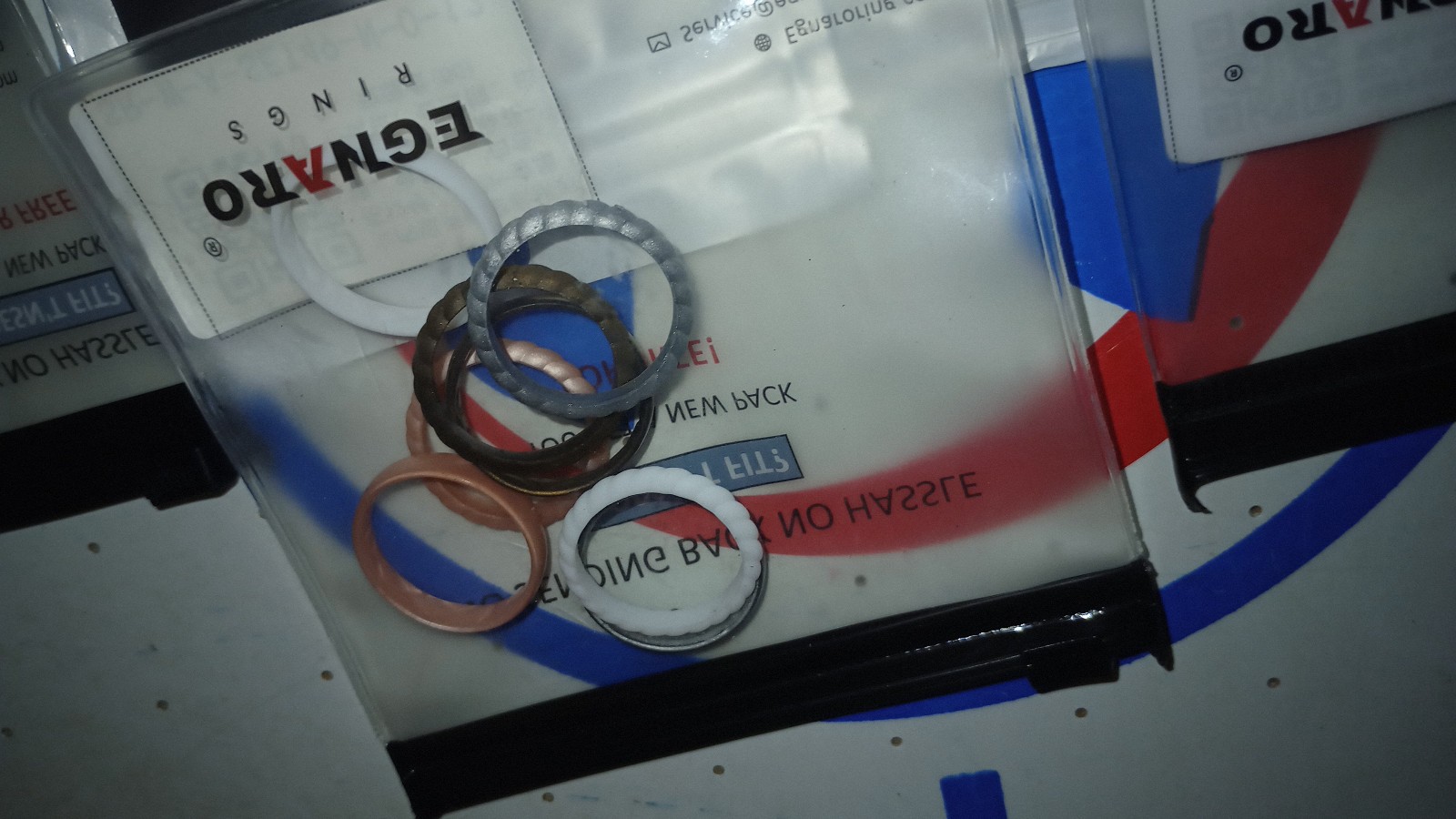 Lot of more than 50 Men & Women Silicone Wedding Bands Rubber Rings