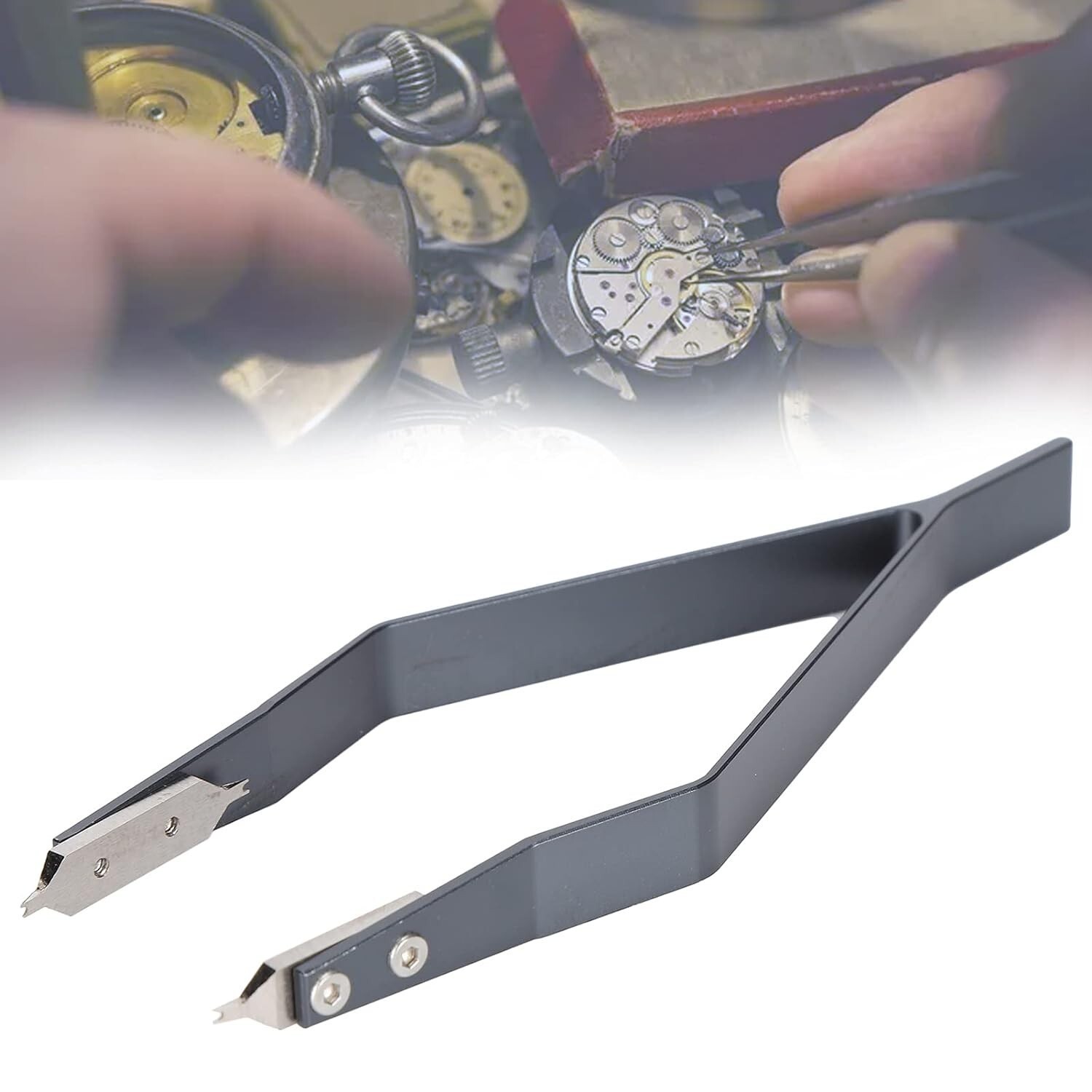 Watchmaker Spring Bar Lug Remover Tweezers Watch Repair Tool Fits Rolex Watches